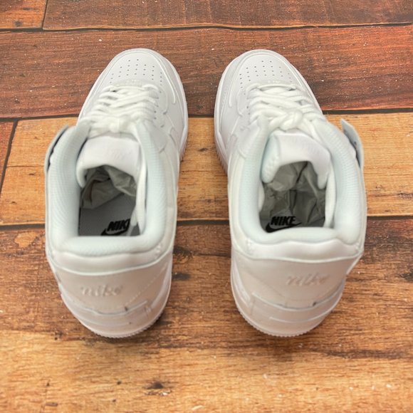 Nike Women's Air Force 1 Shadow (Triple White) - Picture 7 of 10